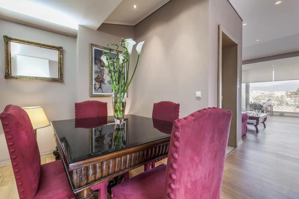 Luxury Acropolis View Duplex Penthouse In Thiseio 155M2 Ateny Zewnętrze zdjęcie